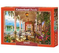Castorland Puzzle 1500 piezas: Terraza junto al lago