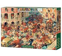 Castorland Puzzle 3000 pièces : Course de taureaux à Pampelune