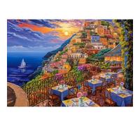 Castorland - Puzzle de 1500 piezas: Noche Romántica Positano