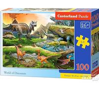 Castorland Puzzle Le Monde Des Dinosaures (100 páginas)