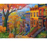 Castorland rompecabezas Autumn City Hill - 3000 piezas de rompecabezas divertido