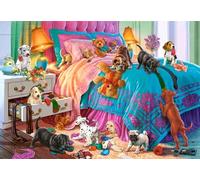 Castorland Rompecabezas de 1000 Piezas - Cachorros traviesos