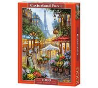 Castorland- Spring Flowers, Piece Jigsaw Puzzle Rompecabezas de 1000 Piezas-Flores de Primavera, París, Multicolor (C-103669-2)