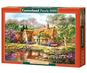 Castorland Twilight At Woodgreen Pond Crepúsculo, Multicolor 3000