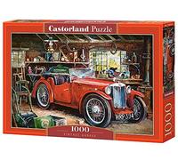 Castorland-Vintage Garage 1000 Piece Jigsaw Puzzle Puzle, Color carbón, (C-104574-2)