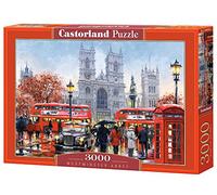 Castorland Westminster Abbey 3000 pcs Puzzle - Rompecabezas (Puzzle rompecabezas, Ciudad, Niños y adultos, Niño/niña, 9 año(s), Interior) , color/modelo surtido