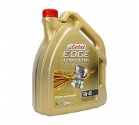 Castrol 154F59 Edge Turbo Diesel 5W40 Lubricante, 5L