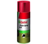 Castrol 17096540 - Spray lubricante para Cadena de Motocicleta con Juntas Tóricas, 400 ml