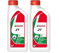 Castrol 2T Aceite de Moto 1L (Paquete de 2)