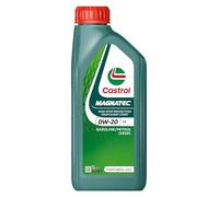 CASTROL Aceite de motor 0W-20 Magnatec Aceite sintetico ACEA C5 FE 1L Compatible con PEUGEOT 208 I Hatchback CA, CC 2008 I A94, CU 308 SW II LC, LJ, LR, LX, L4 3008 SUV M, MC, MR, MJ, M4, FIAT 500 312