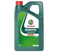 CASTROL Aceite de motor 0W-30 Magnatec Aceite completamente sintético ACEA C2 D 5L Compatible con FORD Fiesta Mk6 Hatchback CB1, CCN, JA8, JR8 FOCUS III Turnier C-Max II DXA/CB7, DXA/CEU FOCUS III
