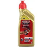 CASTROL Aceite de motor 0W-30 Power 1 API SL Scooter 4T 1L Compatible con AIXAM Scouty Cabrio A.751 Hatchback