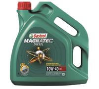 Aceite Para Motor De Auto Lubricante Magnatec Diesel 10W40 B4 4L CASTROL