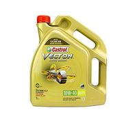CASTROL Aceite de motor 10W-40 Vecton Aceite completamente sintético Aceite para motor ACEA E11 API CJ-4 Long Drain E6/E9 5L