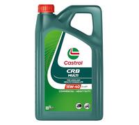 CASTROL Aceite de motor 15W-40 CRB Aceite mineral ACEA E7 API CI-4 API SL MULTI CI-4/E7 5L Compatible con MERCEDES-BENZ Clase C T-modell S204 Clase E T-modell S212 Clase E Sedán W212 Clase A W176