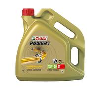 Castrol , Aceite DE Motor Power1 4T 10w40 4 Litros Hombres, Transparente, L