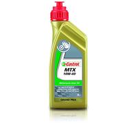 Castrol ACEITE LUBRICANTE MINERAL PARA MOTOCICLETAS MTX 10W-40, 1 LITRO