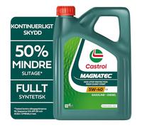 Castrol ACEITE LUBRICANTE PARA MOTORES MAGNATEC 5W-40 C3, 4 LITROS
