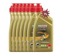 Castrol Bundle Castrol Power 1 Racing 4T 10W40 Aceite de motor de la motocicleta Cas22417184 para 7 L: 7 x 1 L