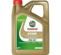 Castrol EDGE 0W-20 V Aceite de Motor Avanzado Sintético, 4L