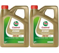 Castrol EDGE 0W-30 A5/B5 Aceite de Motor 4L, Versión actual (Paquete de 2)