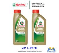 Aceite Castrol Edge 0w-20 Ll Iv Para Motores De Gasolina Y Diésel 1 L
