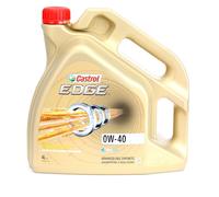 CASTROL EDGE Aceite de motor 0W-40 Aceite completamente sintético Aceite para 4L