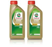 Castrol Edge Titanium FTTM 5W-30 LL - 2 litros de aceite de motor (2 botellas de 1 l)