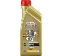 Aceite Castrol Edge Turbo 5w-40 Para Motores De Gasolina Y Diésel 1 L