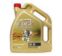 Castrol EDGE Turbo Diesel Aceite de Motores 5W-40 5L (Sello holandés y francés)