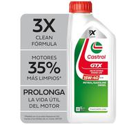Aceite Castrol Gtx 15w-40 A3/b3 Para Motores De Gasolina Y Diésel 1 L