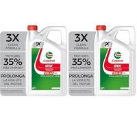 Castrol GTX 15W-40 A3/B3 Aceite de Motor 5L, Versión actual (Paquete de 2)