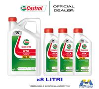 Castrol GTX 5W30 RN17 Aceite Motor Sintético Renault Mercedes - Acea C3 8 Litros