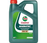 Castrol Magnatec 0W-30 D Q3 4L | Aceite de motor sintético para automóviles con sistema Start & Stop | ¿Lubricante para automóviles de baja viscosidad? Para una protección avanzada y una máxima