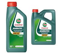 Castrol MAGNATEC 5W-40 C3 Aceite de Motor 1L + Castrol MAGNATEC 5W-40 C3 Aceite de Motor 4L