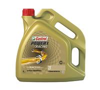 Castrol Power 1 Racing Aceite de Motores 2T 4L (Sello inglés) | API TC, JASO FD, ISO-L-EGD, semisintético, para sistemas de inyección de aceite y premezcla hasta 50:1
