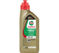 Castrol Power 1 Scooter 4T 5W-40 API SJ JASO MB 1 L Aceite Motor Sintético