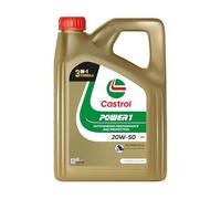 Castrol POWER1 4T 20W-50 Aceite de moto, 4L