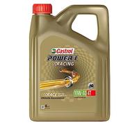 CASTROL Aceite moto 10W40 4 veces 4 L CASTROL Power 1 R 4T 10W-40 4L (Ref: 15F57B)