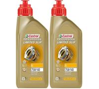 Castrol TRANSMAX Limited Slip LL 75W-140 1L, Versión actual (El embalaje puede variar) (Paquete de 2)
