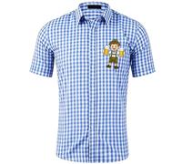 Casual Boys Shirt with Beer Festival Print and Relaxed Fit For Kids Lightweight Boys Top For Everyday Wear Playful Graphic tee Style, Camisa Estampada Ligera, gráfico Divertido.