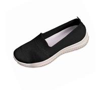 Casual Comfort Slip on Outdoor Laufschuhe Mesh Schuhe Walkingschuhe flache Outdoor-Sportschuhe Gymnastischuhe Sommer Diabetiker Damen Trachtenschuhe bequem Trainer Ballerinas Wanderschuhe Frau