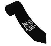 Casual Corbata Delgada, Jesús Es Mi Salvador, Mens Tie, Formales Corbata De Boda Para Negocio Accesorios Diariamente