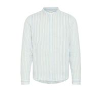 Casual Friday Camisa ' CFANTON LS CC linen striped shirt ' azul L azul