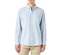 CASUAL FRIDAY Cfanton LS BD-Camiseta Oxford Camisa, 174030_Silver Lake Blue, L para Hombre