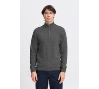 Casual Friday Cfkarl Halfzip Lambswool Knit S Gris