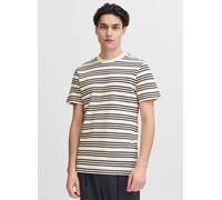 Casual Friday CFLEON striped frotté tee M Blanco