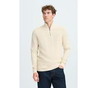 Casual Friday Cfnoar Structured Halfzip Knit L Blanco