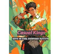 Casual Kings: Boys in Cool Everyday Outfits: Stylish boys come to life in this contemporary and creative coloring book