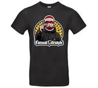Casual Lifestyle Ultras Casual Hooligans - Camiseta para hombre, Negro , S